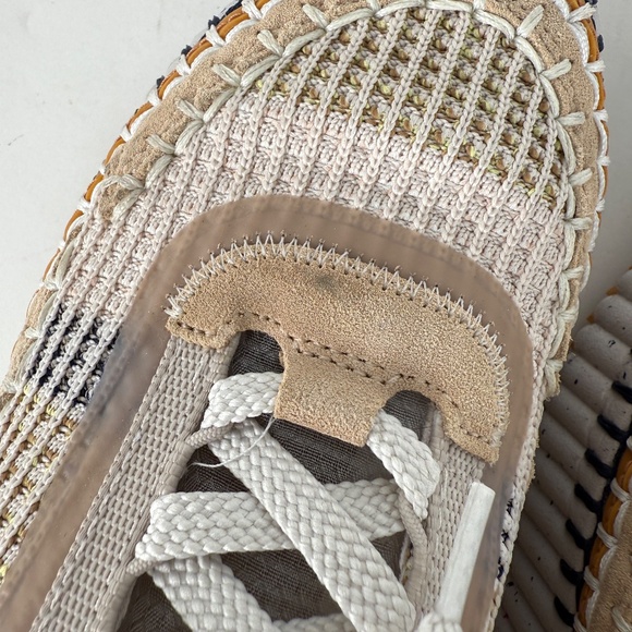 CHLOE Nama Stitch Walking Beige Biscotti Sneakers 38, 7.5 - Picture 12 of 13